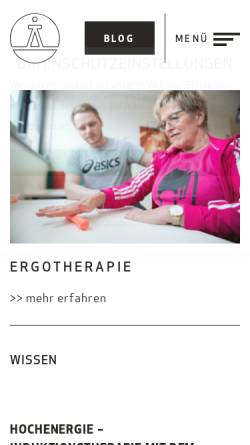 Vorschau der mobilen Webseite atz-ab.de, Autonomie Therapiezentrum Aschaffenburg