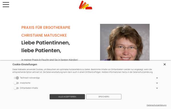 Vorschau von www.ergotherapie-feucht.de, Praxis für Ergotherapie Christiane Matuschke
