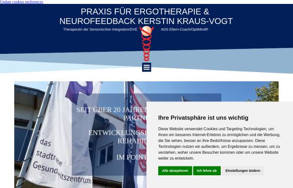 Vorschau von www.ergoimpoint.de, Praxis für Ergotherapie Kerstin Kraus-Vogt