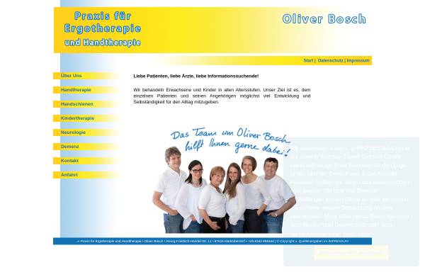 Praxis für Ergotherapie Oliver Bosch