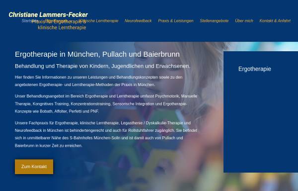 Praxis für Ergotherapie und Klinische Lerntherapie Christiane Lammers-Fecker