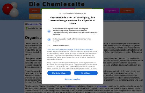 Chemieskriptum Organische Chemie