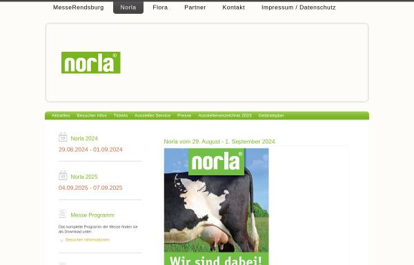 Vorschau von www.norla-messe.de, NORLA
