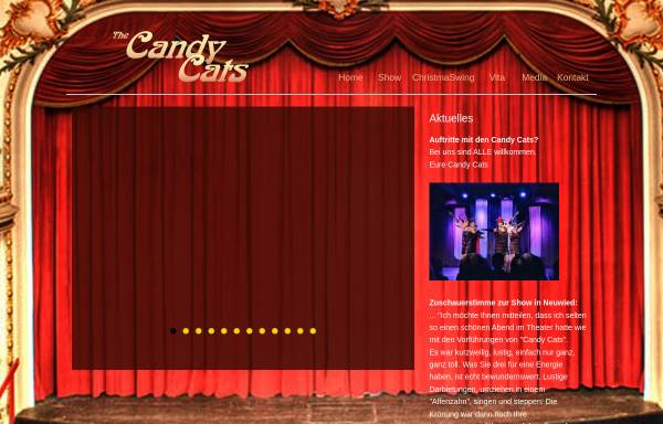 Vorschau von www.candycats.de, Candy Cats