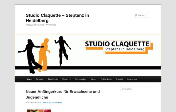 Vorschau von www.heidelberg-tapdance.de, Heidelberger Stepptanz-Festival