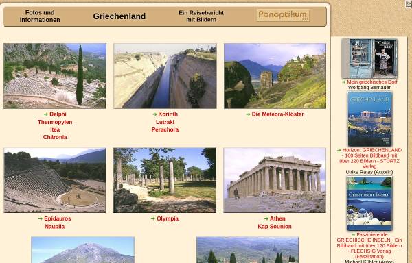Vorschau von www.griechenland-bilder.de, Griechenland - Fotos und Informationen [Erwin Purucker]
