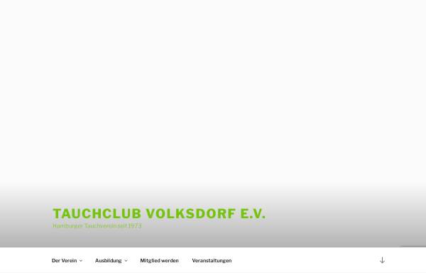 Vorschau von tcvolksdorf.de, Tauchclub Volksdorf e.V.