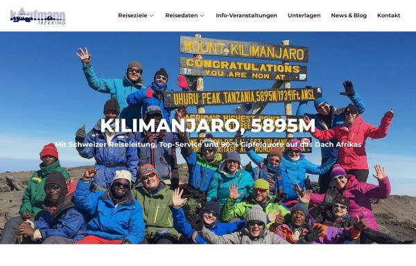 Vorschau von kilimanjaro-trekking.ch, Kaufmann Trekking