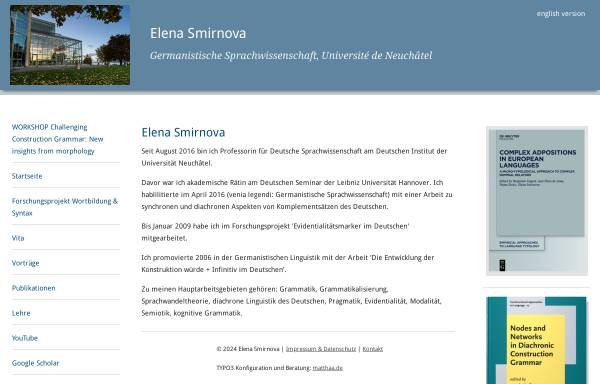Vorschau von www.elenasmirnova.de, Smirnova, Dr. Elena