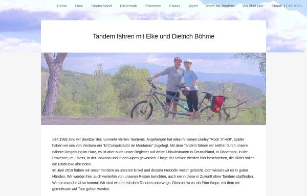 Vorschau von www.dieboehmes.de, Böhme, Elke und Dietrich