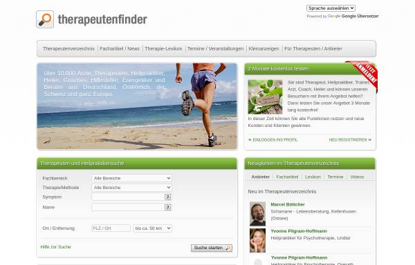 Therapeutenfinder