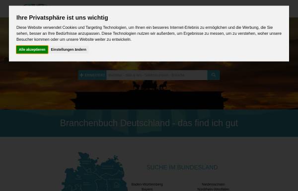 Vorschau von www.branchenbuchdeutschland.de, BranchenbuchDeutschland.de, zielplus Unternehmensberatung GmbH