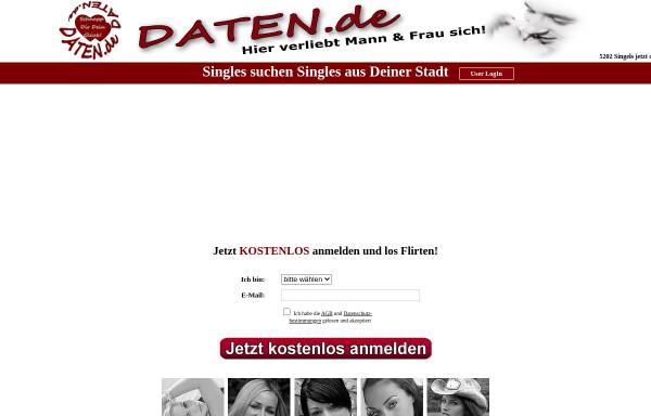 Vorschau von www.daten.de, Daten.de