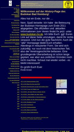 Vorschau der mobilen Webseite budokanhg.de, Budokan Bad Homburg I e.V.