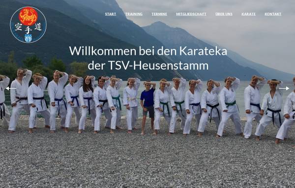 Vorschau von www.jka-karate.de, Karateabteilung des TSV-Heusenstamm