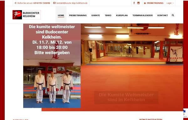 Vorschau von www.karate-dojo-kelkheim.de, Karate-Dojo Kelkheim e.V.