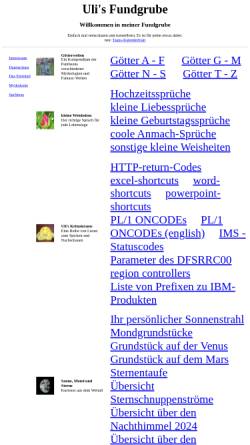 Vorschau der mobilen Webseite www.mayeruli.de, Mayer, Uli