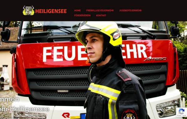 Vorschau von feuerwehr-heiligensee.de, Freiwillige Feuerwehr Berlin-Heiligensee