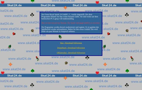 Vorschau von www.skat24.de, Skat24.de
