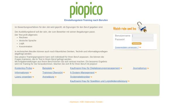 Vorschau von www.piopico.de, Piopico