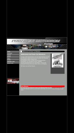 Vorschau der mobilen Webseite www.power-car-motodrom.de, Power-Car Motodrom