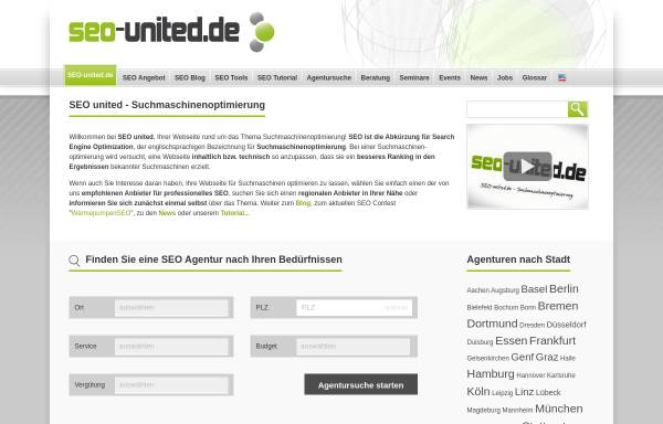 Vorschau von www.seo-united.de, seo-united.de