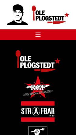 Vorschau der mobilen Webseite www.rotegourmetfraktion.de, Rote Gourmet Fraktion