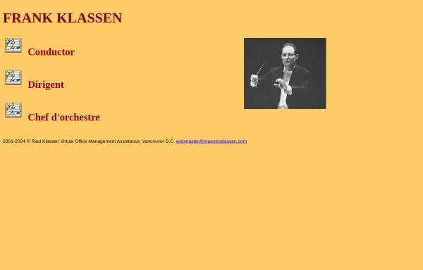 Vorschau von www.maestroklassen.com, Klassen, Frank