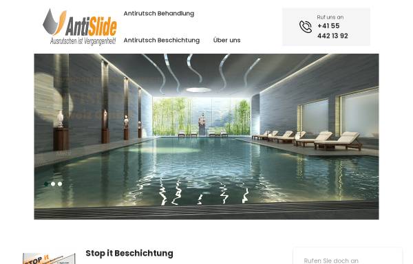 Vorschau von www.slipstop.ch, SLIPSTOP Schweiz GmbH