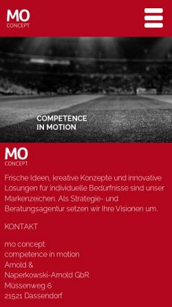 Vorschau der mobilen Webseite www.dancation.com, Danny Arnold