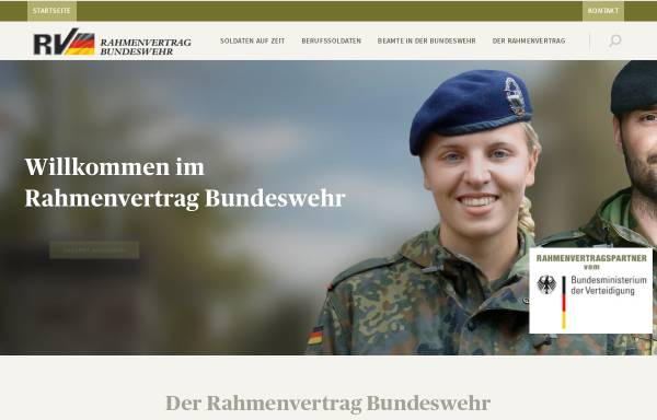 Rahmenvertrag Bundeswehr
