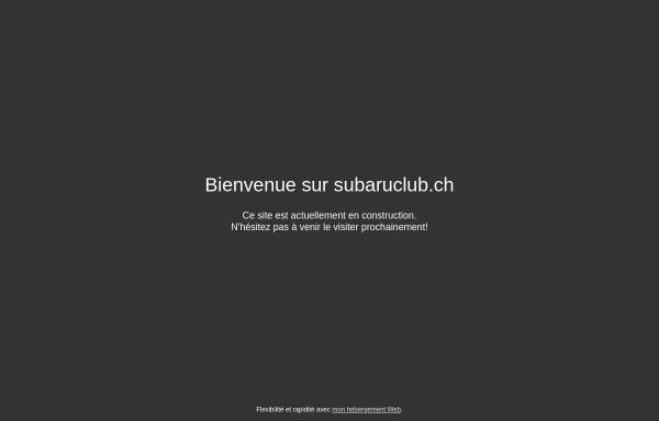 Vorschau von www.subaruclub.ch, Schweizer Subaru Club