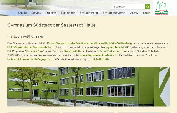 Vorschau von www.gymnasium-suedstadt.de, Südstadt-Gymnasium