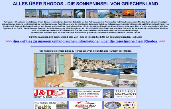 Vorschau von www.rhodos-info.de, Rhodos - Tipps von A bis Z
