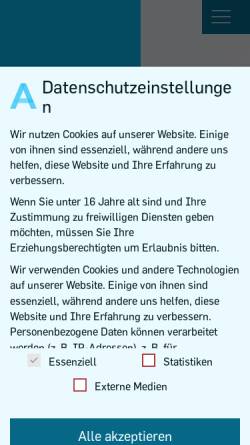 Vorschau der mobilen Webseite www.bak.de, Bundesarchitektenkammer e.V.
