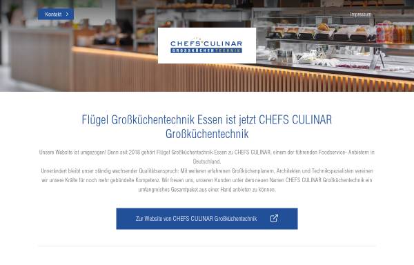 Vorschau von www.fluegel-essen.de, Flügel Großküchentechnik GmbH & Co. KG