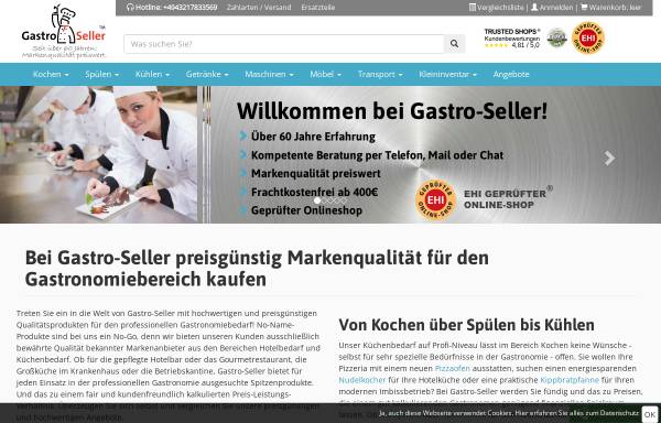 Vorschau von www.gastro-seller.de, Gastro Seller - Christian Fieback
