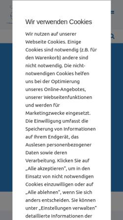 Vorschau der mobilen Webseite www.neumann-online.de, Neumann Großküchensysteme GmbH