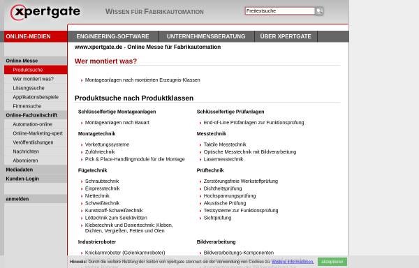 Vorschau von www.xpertgate.de, Xpertgate GmbH & Co. KG