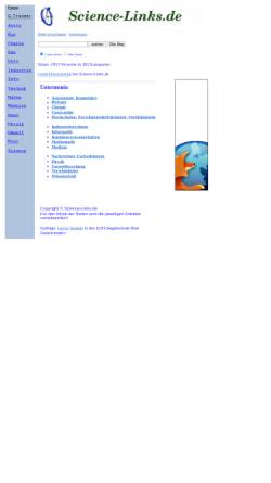 Vorschau der mobilen Webseite www.science-links.de, Science-Links.de