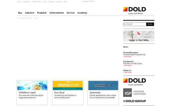 Vorschau von www.dold.ch, Dold AG