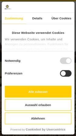 Vorschau der mobilen Webseite www.lohnunternehmen.de, Bundesverband der Lohnunternehmer