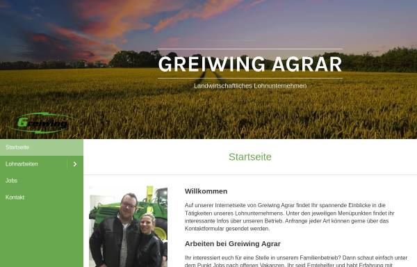 Vorschau von www.greiwing-agrar.de, Helmut Greiwing