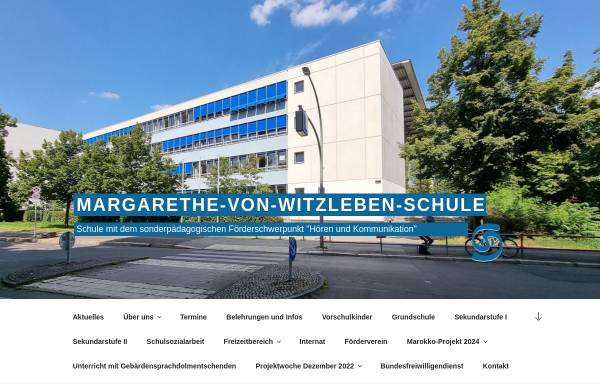 Vorschau von www.witzleben-schule.de, Margarethe-von-Witzleben-Schule