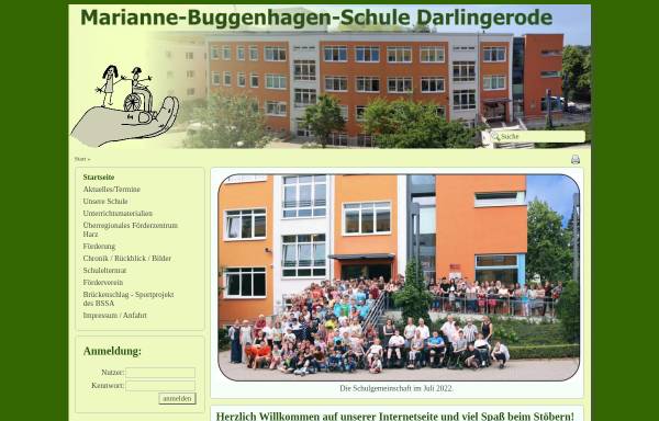 Vorschau von www.sos-darlingerode.bildung-lsa.de, Sonderpädagogisches Förderzentrum - Marianne-Buggenhagen-Schule