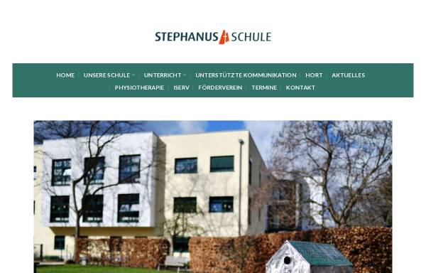 Vorschau von stephanus-schule-berlin.de, Stephanus-Schule