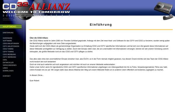 Vorschau von www.cd32-allianz.de, CD32-Allianz