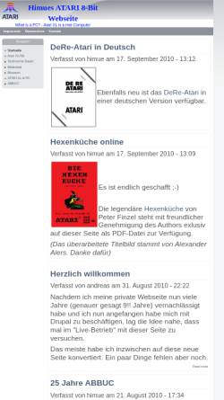 Vorschau der mobilen Webseite hintermueller.de, Himü´s Homepage