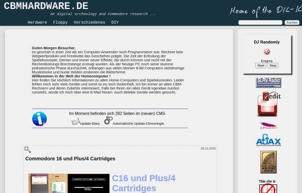 Vorschau von www.cbmhardware.de, Commodore Heaven