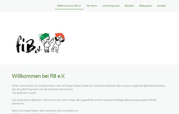Vorschau von www.fib-bc.de, Fibi und Fabi, fiB eV